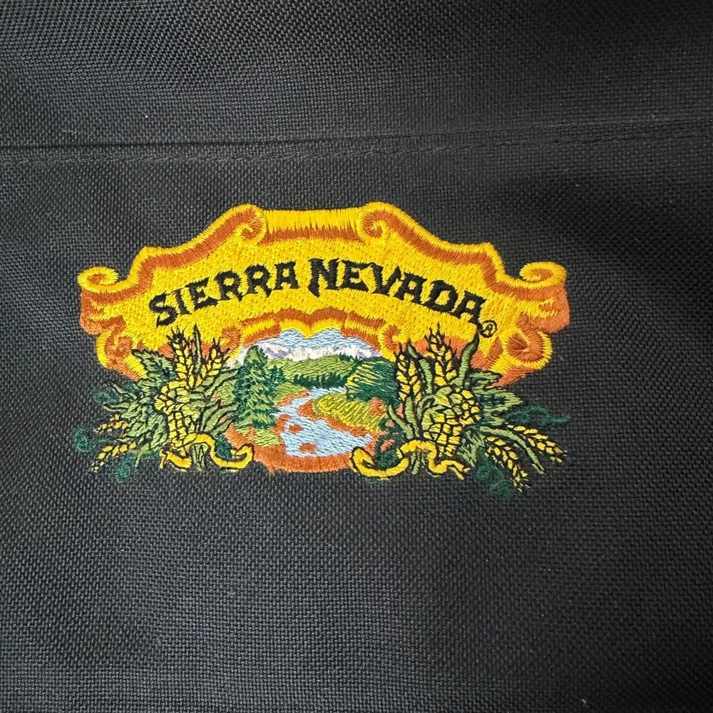 Patagonia Critical Mass Messenger Bag Black Sierra Nevada Brewing Co Logo Large